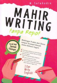 Image of Mahir writing tanpa repot